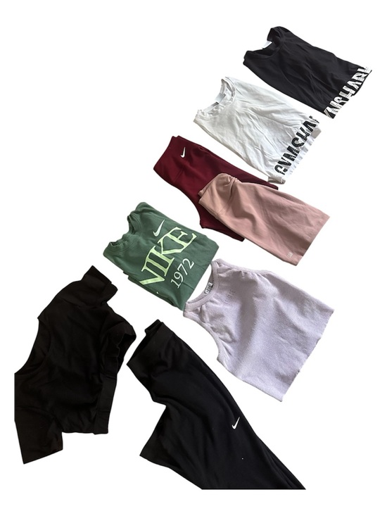 Gymshark Tops - GYM WEAR BUNDLE NIKE CSB NVGTN GYMSHARK SIZE SMALL/MEDIUM
